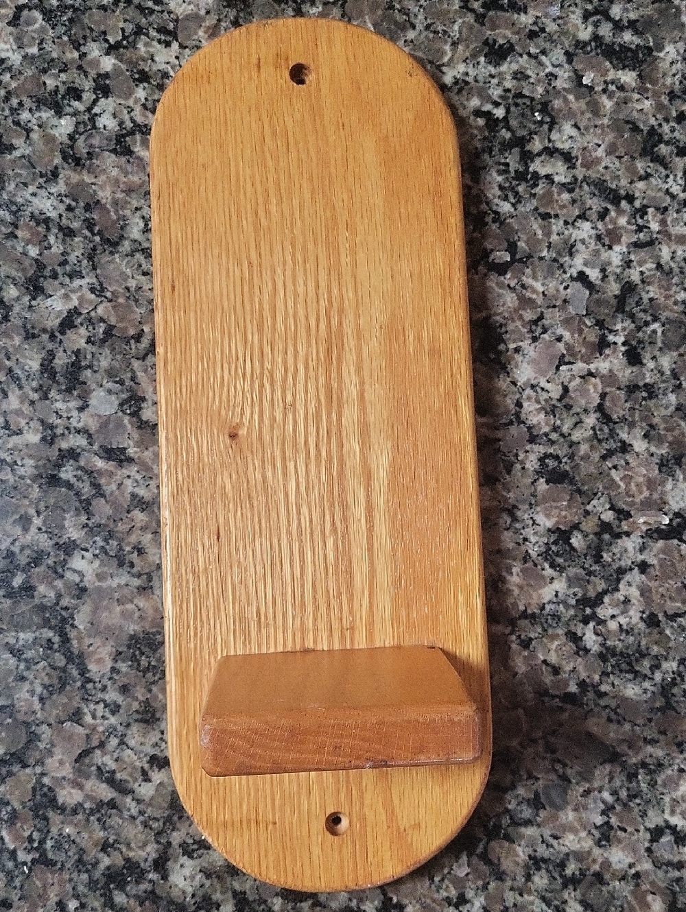 Core Products Jeanie Rub Wall Hanger Only Wall-Mounted Wood used